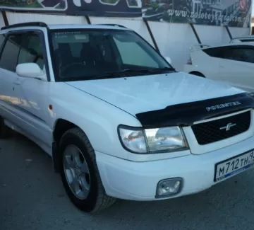 Купить Subaru Forester 1999 АКПП (134 л.с.) Бензиновый Новороссийск цвет белый Универсал 1999 года по цене 320000 рублей, объявление №459 на сайте Авторынок23