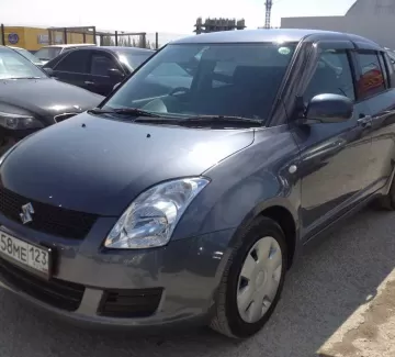 Купить Suzuki Swift 1300 см3 МКПП (92 л.с.) Бензин инжектор в Новороссийск: цвет мокрый асфальт Хетчбэк 2009 года по цене 360000 рублей, объявление №1072 на сайте Авторынок23