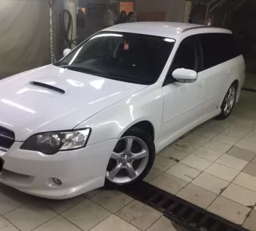 Купить Subaru Легаси 2000 см3 АКПП (140 л.с.) Бензин инжектор в Тихорецк : цвет Белый Универсал 2004 года по цене 565000 рублей, объявление №21476 на сайте Авторынок23