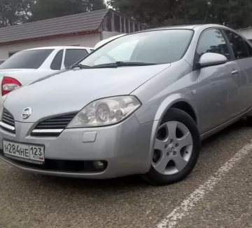 Купить Nissan Primera 2000 см3 АКПП (140 л.с.) Бензин инжектор в Армавир: цвет серебро Седан 2003 года по цене 335000 рублей, объявление №2641 на сайте Авторынок23