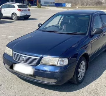 Купить Nissan Sunny 1500 см3 АКПП (105 л.с.) Бензин инжектор в Утриш: цвет Синий Седан 1998 года по цене 230000 рублей, объявление №24837 на сайте Авторынок23