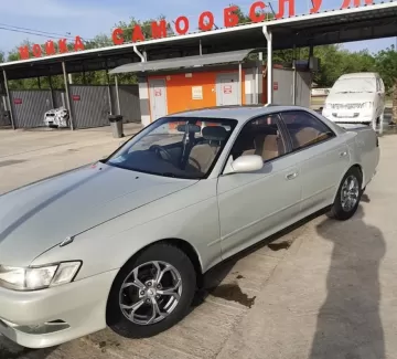 Купить Toyota Mark 2 2000 см3 АКПП (140 л.с.) Бензин инжектор в Крымск: цвет Серый Седан 1995 года по цене 465000 рублей, объявление №19205 на сайте Авторынок23