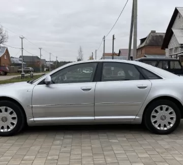 Купить Audi A8L 2976 см3 АКПП (218 л.с.) Бензин инжектор в Кропоткин : цвет Серебристый Седан 2006 года по цене 595000 рублей, объявление №20230 на сайте Авторынок23