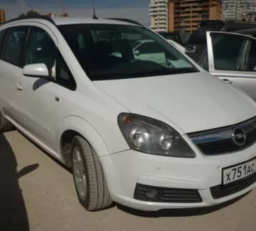 Купить Opel Zafira 1900 см3 МКПП (120 л.с.) Дизель турбонаддув в Новоросийск: цвет белый Минивэн 2006 года по цене 440000 рублей, объявление №163 на сайте Авторынок23