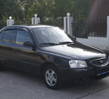 Купить Hyundai Accent 1600 см3 МКПП (102 л.с.) Бензин инжектор в Новороссийск: цвет черный Седан 2008 года по цене 255000 рублей, объявление №1973 на сайте Авторынок23