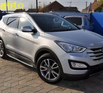 Купить Hyundai Santa Fe 2000 см3 АКПП (184 л.с.) Дизель турбонаддув в Краснодар: цвет серебристый Кроссовер 2013 года по цене 1339000 рублей, объявление №330 на сайте Авторынок23