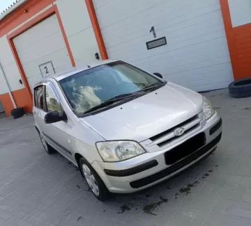 Купить Hyundai Getz '2004 АКПП (1300/82 л.с.) Бензин инжектор Апшеронск цвет Серебристый Хетчбэк по цене 240000 рублей, объявление №27363 на сайте Авторынок23