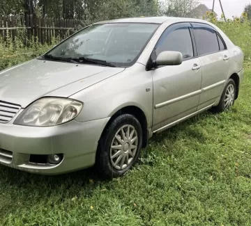 Купить Toyota Corolla '2005 АКПП (1600/110 л.с.) Бензин инжектор Курганинск цвет Серебристый Седан по цене 313000 рублей, объявление №27430 на сайте Авторынок23