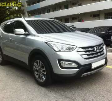 Купить Hyundai Santa Fe 2000 см3 АКПП (184 л.с.) Дизель турбонаддув в Краснодар: цвет серебристый Кроссовер 2013 года по цене 1290000 рублей, объявление №612 на сайте Авторынок23