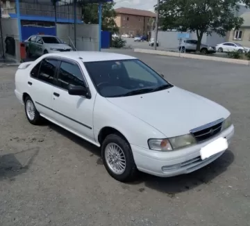 Купить Nissan Sunny 1500 см3 АКПП (105 л.с.) Бензин инжектор в Новотиторовская: цвет Белый Седан 1999 года по цене 340000 рублей, объявление №25599 на сайте Авторынок23