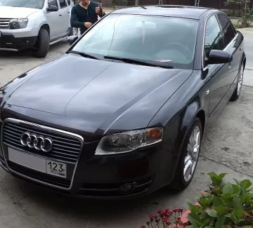 Купить Audi A4 1800 см3 АКПП (163 л.с.) Бензин инжектор в Сочи: цвет темно-серый Седан 2007 года по цене 490000 рублей, объявление №7985 на сайте Авторынок23 Купить Audi A4 1800 см3 АКПП (163 л.с.) Бензин инжектор в Сочи: цвет темно-серый Седан 2007 года по цене 490000 рублей, объявление №7985 на сайте Авторынок23