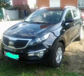 Купить KIA Sportage 2000 см3 АКПП (150 л.с.) Бензин инжектор в Краснодар: цвет чёрный Кроссовер 2013 года по цене 890000 рублей, объявление №4951 на сайте Авторынок23