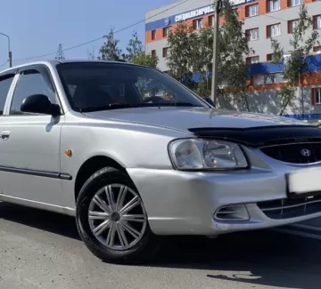 Купить Hyundai Accent 1600 см3 МКПП (102 л.с.) Бензин инжектор в Брюховецкая: цвет Серебристый Седан 2004 года по цене 210000 рублей, объявление №22346 на сайте Авторынок23 Купить Hyundai Accent 1600 см3 МКПП (102 л.с.) Бензин инжектор в Брюховецкая: цвет Серебристый Седан 2004 года по цене 210000 рублей, объявление №22346 на сайте Авторынок23