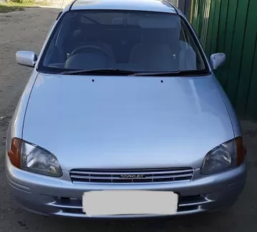 Купить Toyota Starlet 1300 см3 АКПП (85 л.с.) Бензин инжектор в Армавир: цвет Cеребристый Хетчбэк 1998 года по цене 490000 рублей, объявление №26224 на сайте Авторынок23