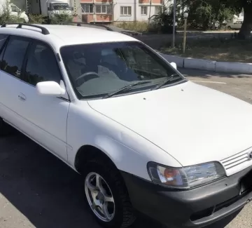 Купить Toyota Corolla 1300 см3 АКПП (73 л.с.) Бензин инжектор в Гайдук: цвет Белый Универсал 1997 года по цене 322000 рублей, объявление №22520 на сайте Авторынок23