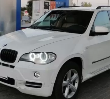 Купить BMW X5 4800 см3 АКПП (355 л.с.) Бензин инжектор в Анапская: цвет Белый Универсал 2008 года по цене 870000 рублей, объявление №22537 на сайте Авторынок23