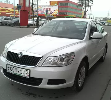 Купить Skoda Octavia 1600 см3 АКПП (105 л.с.) Бензин инжектор в Краснодар: цвет Белый Седан 2012 года по цене 650000 рублей, объявление №844 на сайте Авторынок23