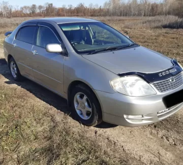 Купить Toyota Corolla 1500 см3 АКПП (110 л.с.) Бензин инжектор в Курчанская : цвет Серо золотистый Седан 2002 года по цене 180000 рублей, объявление №20453 на сайте Авторынок23