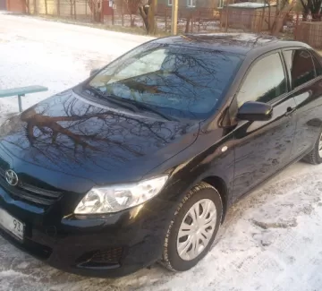 Купить Toyota Corolla 1600 см3 АКПП (124 л.с.) Бензин инжектор в Краснодар: цвет Чёрный Седан 2008 года по цене 435000 рублей, объявление №2908 на сайте Авторынок23