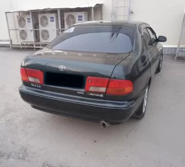 Купить Toyota Carina 1800 см3 МКПП (107 л.с.) Бензин инжектор в Крымск: цвет Зелёный Седан 1996 года по цене 275000 рублей, объявление №19606 на сайте Авторынок23