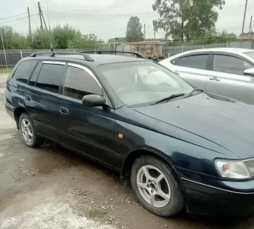 Купить Toyota Caldina 2000 см3 АКПП (140 л.с.) Бензин инжектор в Витязево: цвет Зелёный Универсал 1994 года по цене 525000 рублей, объявление №22579 на сайте Авторынок23