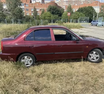 Купить Hyundai Accent 1500 см3 АКПП (102 л.с.) Бензин инжектор в Новотиторовская: цвет Бордовый Седан 2008 года по цене 265000 рублей, объявление №25153 на сайте Авторынок23