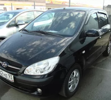 Купить Hyundai Getz 1600 см3 МКПП (106 л.с.) Бензин инжектор в Славянск-на-Кубани: цвет чёрный Хетчбэк 2007 года по цене 315000 рублей, объявление №1279 на сайте Авторынок23