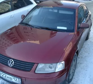 Купить Volkswagen Passat 2496 см3 МКПП (150 л.с.) Дизель турбонаддув в Белореченск: цвет вишневый Седан 2000 года по цене 265000 рублей, объявление №635 на сайте Авторынок23