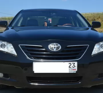 Купить Toyota Camry 3500 см3 АКПП (277 л.с.) Бензиновый в Краснодар: цвет черный Седан 2008 года по цене 650000 рублей, объявление №2965 на сайте Авторынок23