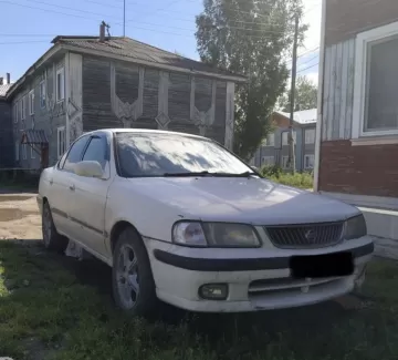 Купить Nissan Sunny 1500 см3 АКПП (105 л.с.) Бензин инжектор в Ильский: цвет Белый Седан 1999 года по цене 285000 рублей, объявление №19691 на сайте Авторынок23
