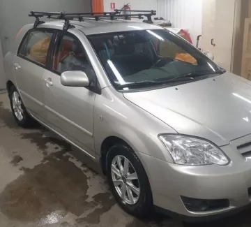 Купить Toyota Corolla 1600 см3 АКПП (108 л.с.) Бензин инжектор в Ладожская : цвет Серебряный Хетчбэк 2003 года по цене 330000 рублей, объявление №23812 на сайте Авторынок23