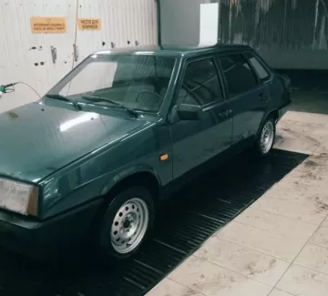 Купить ВАЗ (LADA) 21099i 1500 см3 МКПП (70 л.с.) Бензин карбюратор в Калининская : цвет Зелёный Седан 1998 года по цене 195000 рублей, объявление №21358 на сайте Авторынок23