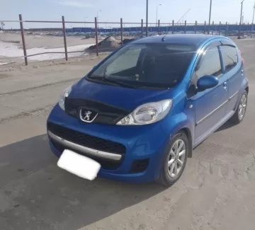 Купить Peugeot 107 1000 см3 АКПП (68 л.с.) Бензин инжектор в Анапа: цвет Синий Хетчбэк 2011 года по цене 290000 рублей, объявление №25161 на сайте Авторынок23