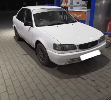 Купить Toyota Corolla 1400 см3 АКПП (85 л.с.) Бензин инжектор в Станица Мингрельская: цвет Белый Седан 2000 года по цене 255000 рублей, объявление №19879 на сайте Авторынок23