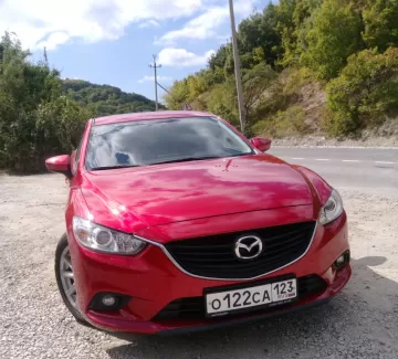 Купить Mazda 6 2000 см3 АКПП (150 л.с.) Бензин инжектор в Краснодар: цвет красный Седан 2016 года по цене 1080000 рублей, объявление №16093 на сайте Авторынок23