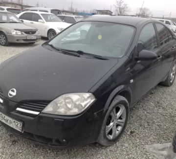 Купить Nissan Primera 180000 см3 АКПП (116 л.с.) Бензин инжектор в Новороссийск: цвет черный Седан 2005 года по цене 360000 рублей, объявление №3370 на сайте Авторынок23