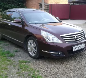 Купить Nissan Teana 3500 см3 CVT (249 л.с.) Бензин инжектор в Кропоткин: цвет Вишневый металик Седан 2008 года по цене 570000 рублей, объявление №8202 на сайте Авторынок23 Купить Nissan Teana 3500 см3 CVT (249 л.с.) Бензин инжектор в Кропоткин: цвет Вишневый металик Седан 2008 года по цене 570000 рублей, объявление №8202 на сайте Авторынок23