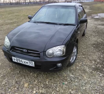 Купить Subaru impreza 1500 см3 АКПП (100 л.с.) Бензин инжектор в Краснодар: цвет черный Седан 2005 года по цене 275000 рублей, объявление №13016 на сайте Авторынок23