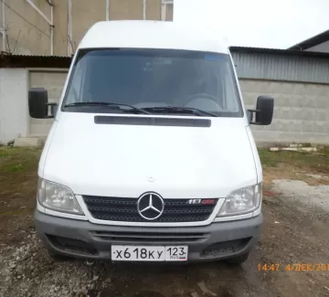 Купить Mercedes-Benz Sprinter 413 CDI 220 см3 МКПП (129 л.с.) Дизельный в Краснодар: цвет Белый Микроавтобус 2007 года по цене 750000 рублей, объявление №15981 на сайте Авторынок23