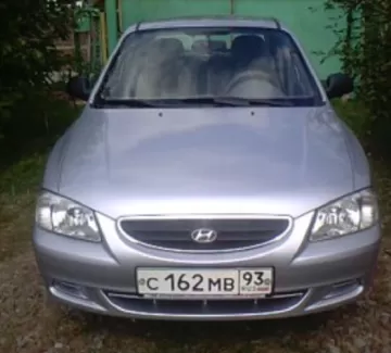 Купить Hyundai Accent 1495 см3 МКПП (102 л.с.) Бензин карбюратор в Тимашевск: цвет Серебристый Седан 2007 года по цене 300000 рублей, объявление №6602 на сайте Авторынок23