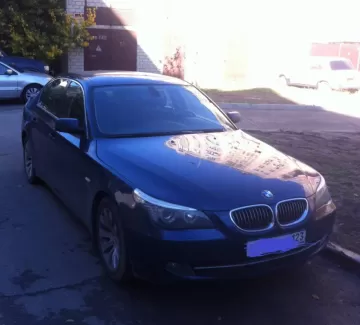 Купить BMW 525 2993 см3 АКПП (197 л.с.) Дизель турбонаддув в Анапа: цвет синий Седан 2008 года по цене 930000 рублей, объявление №5252 на сайте Авторынок23