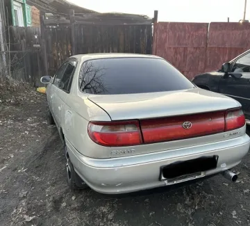 Купить Toyota Carina '1993 АКПП (1600/116 л.с.) Бензин инжектор Апшеронск цвет Серый Седан по цене 370000 рублей, объявление №27325 на сайте Авторынок23