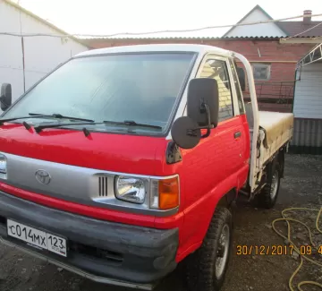 Купить Toyota Lit Ais 2000 см3 МКПП (70 л.с.) Дизельный в Брюховецкая: цвет Бело красный Бортовой 1997 года по цене 350000 рублей, объявление №15396 на сайте Авторынок23