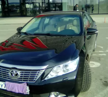 Купить Toyota Camry 2500 см3 АКПП (181 л.с.) Бензин инжектор в Краснодар: цвет черный металлик Седан 2012 года по цене 970000 рублей, объявление №12074 на сайте Авторынок23