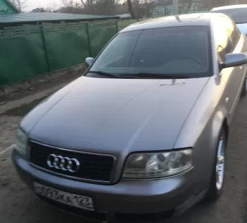 Купить Audi A 6 2400 см3 CVT (170 л.с.) Бензин инжектор в ст.Отрадная: цвет Серебристый Седан 2002 года по цене 320000 рублей, объявление №19043 на сайте Авторынок23