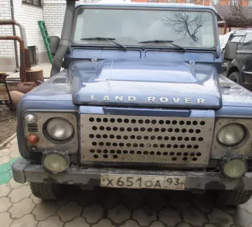 Купить Land Rover Defender 110, 4WD 2400 см3 МКПП (122 л.с.) Дизель турбонаддув в Краснодар: цвет Синий Внедорожник 2008 года по цене 900000 рублей, объявление №3544 на сайте Авторынок23