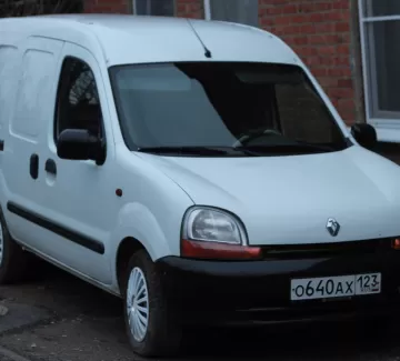 Купить Renault Kangoo 1900 см3 МКПП (75 л.с.) Дизельный в Краснодар: цвет Белый Фургон 2001 года по цене 220000 рублей, объявление №7550 на сайте Авторынок23