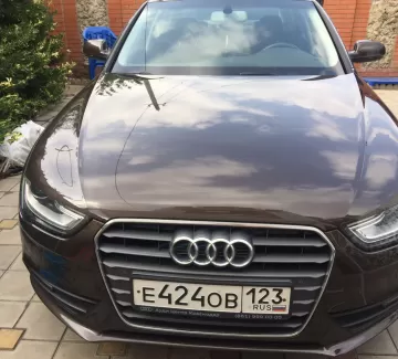 Купить Audi A4 1800 см3 CVT (170 л.с.) Бензин инжектор в Краснодар: цвет Коричневый Седан 2014 года по цене 1050000 рублей, объявление №12951 на сайте Авторынок23 Купить Audi A4 1800 см3 CVT (170 л.с.) Бензин инжектор в Краснодар: цвет Коричневый Седан 2014 года по цене 1050000 рублей, объявление №12951 на сайте Авторынок23