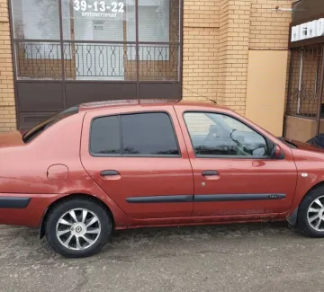Купить Renault Simbol 1400 см3 МКПП (75 л.с.) Бензин инжектор в Белореченск: цвет Красный Седан 2002 года по цене 725000 рублей, объявление №27269 на сайте Авторынок23 Купить Renault Simbol 1400 см3 МКПП (75 л.с.) Бензин инжектор в Белореченск: цвет Красный Седан 2002 года по цене 725000 рублей, объявление №27269 на сайте Авторынок23