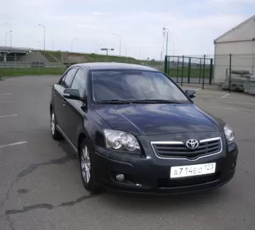 Купить Toyota Avensis 2000 см3 АКПП (147 л.с.) Бензин инжектор в Краснодар: цвет серо-зеленый Седан 2006 года по цене 555000 рублей, объявление №1050 на сайте Авторынок23